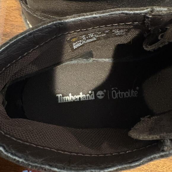 Timberland Boots Mens Size 10.5 Brown Leather Chukka Ortholite Gripstick READ - Picture 3 of 12